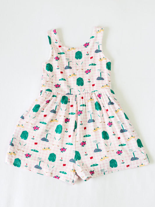 toddle girls summer jumpsuit wholesale factory price