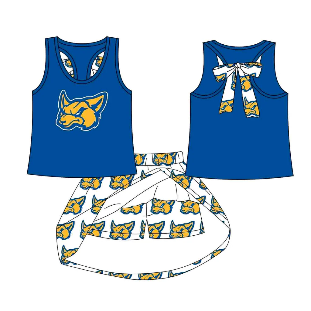 Baby girls custom team cheer outfit add shorts