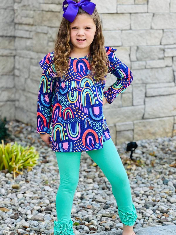 baby  girls fall design boutique outfit