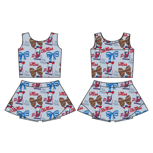 Baby girls custom team cheer outfit add shorts