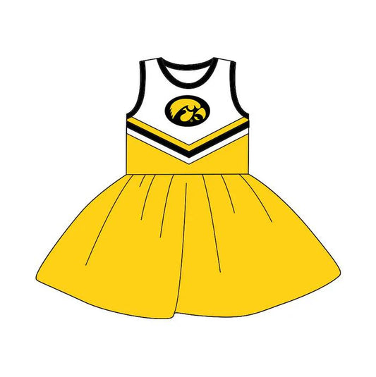 Toddle girls wholesale custom team design dress