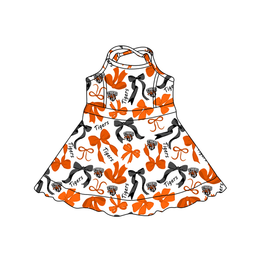 toddle girls custom team dress swim fabrics