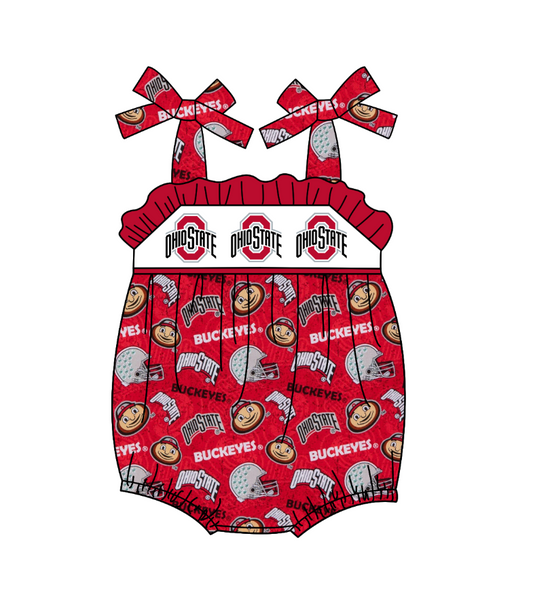 baby  custom team design romper