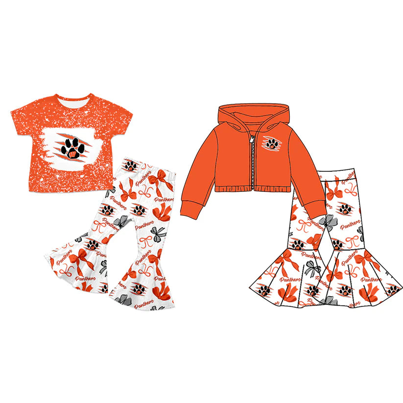 Toddle kids custom college team design matching outfit