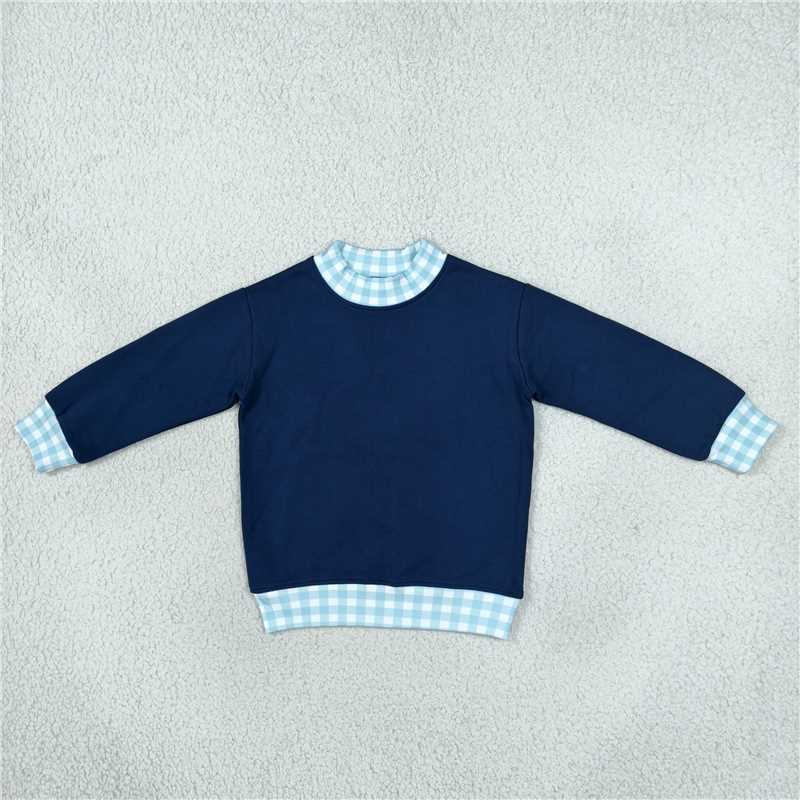Mommy and me mock neck long sleeve pullover top