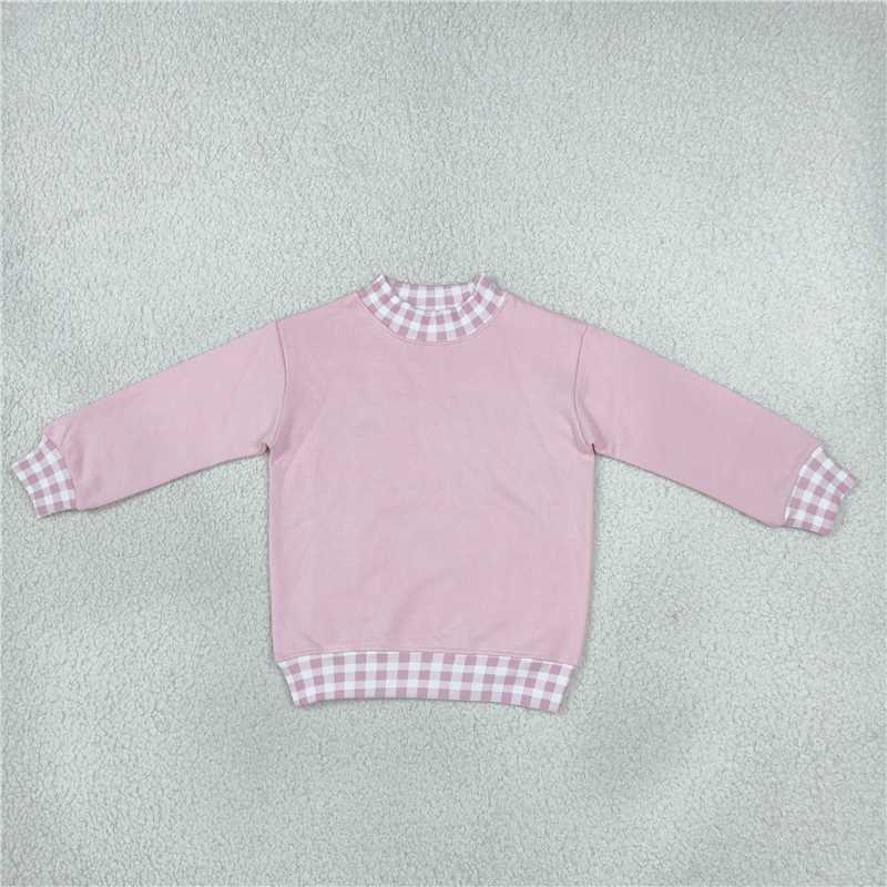 Mommy and me mock neck long sleeve pullover top