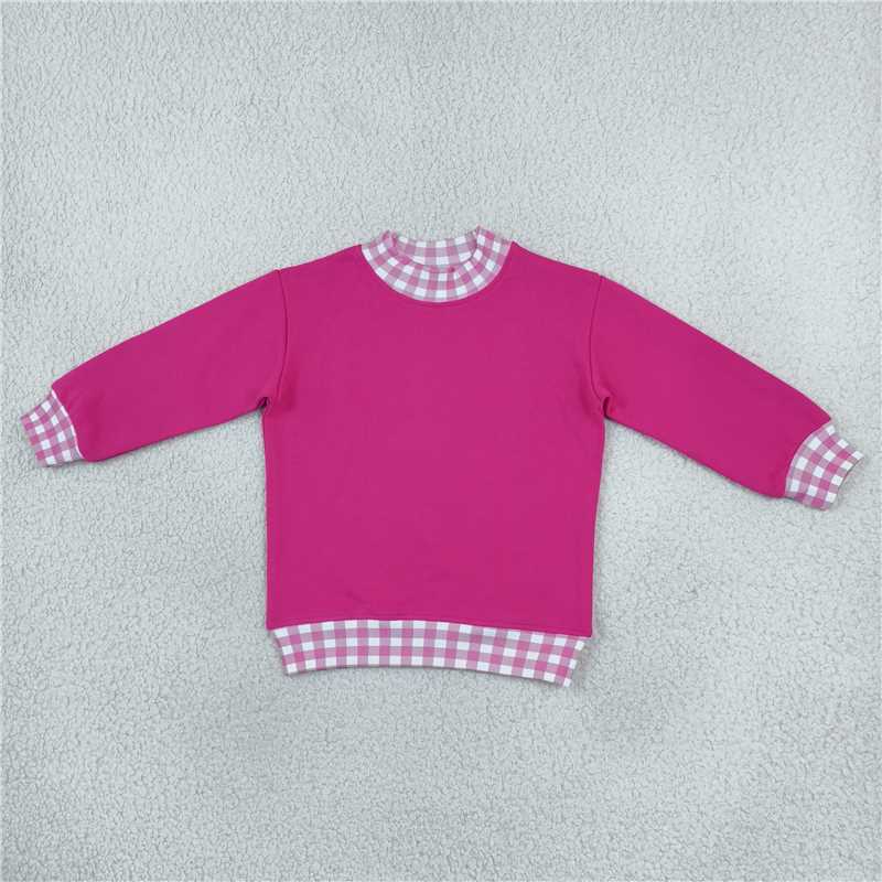 Mommy and me mock neck long sleeve pullover top