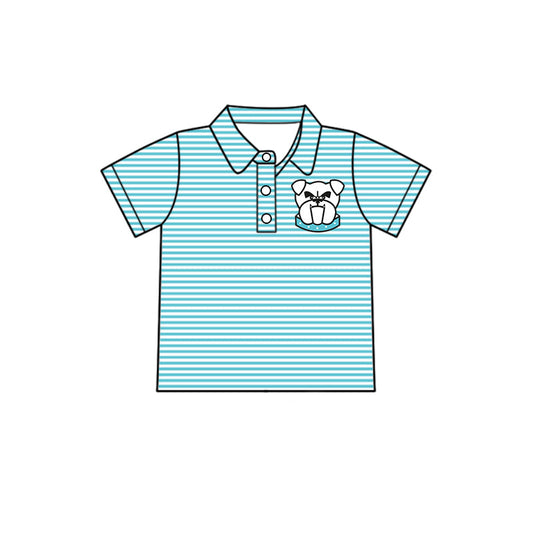 Kids baby short sleeve custom team pullover top