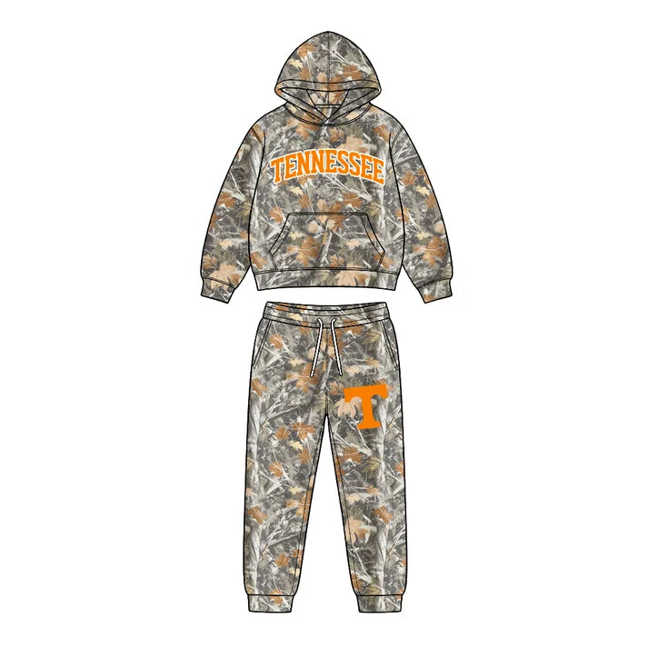 Toddle kids custom tennessee team design boy long sleeve clothes wholesale price