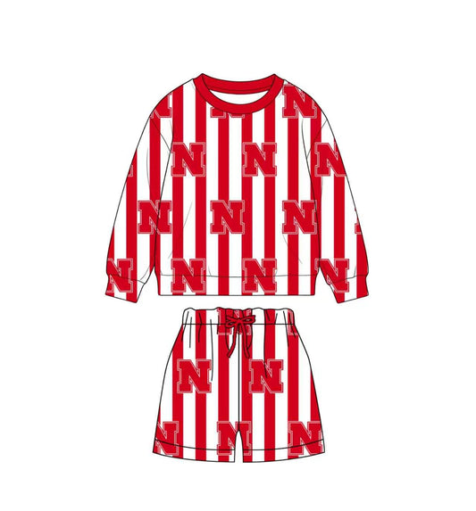 Toddle kids girls custom design long sleeve outfit
