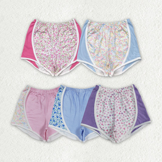 Toddle baby girls floral summer shorts