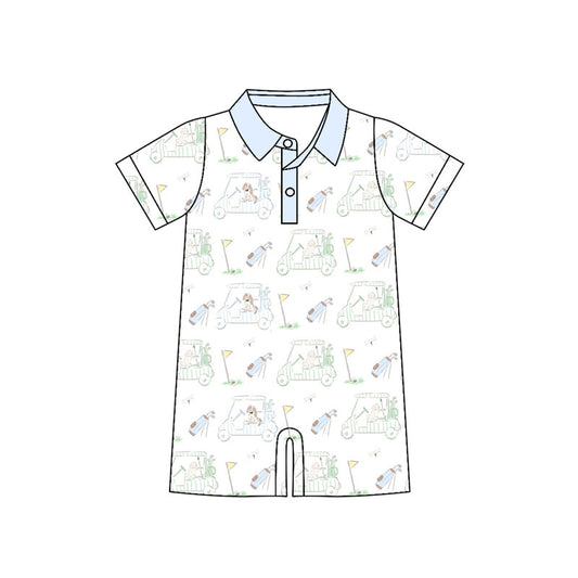 Toddle baby golf design romper wholesale factory price