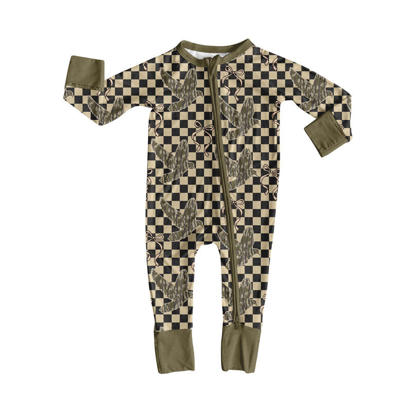 toddle baby long sleeve Mallard duck romper wholesale factory price