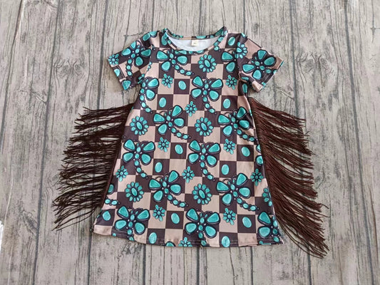 baby girl turquoise summer dress