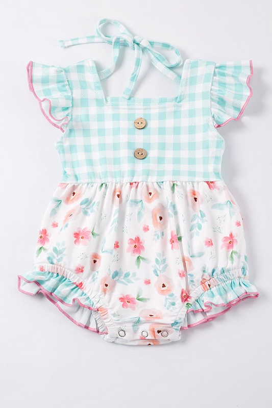toddle girls floral romper