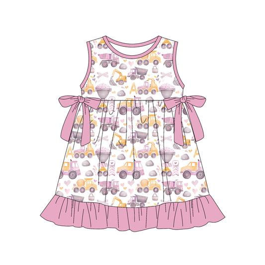 wholesale kids clothes custom construction design dress