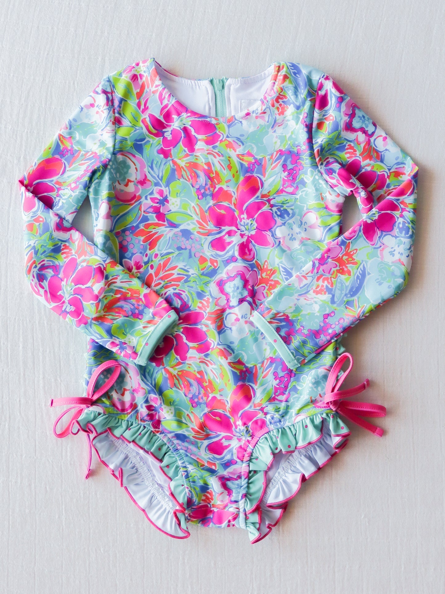 baby girls summer one piece bathing suit