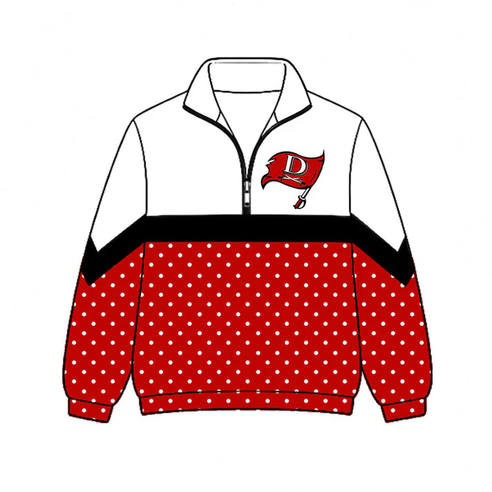 Kid Deweyville team style long sleeve pullover top