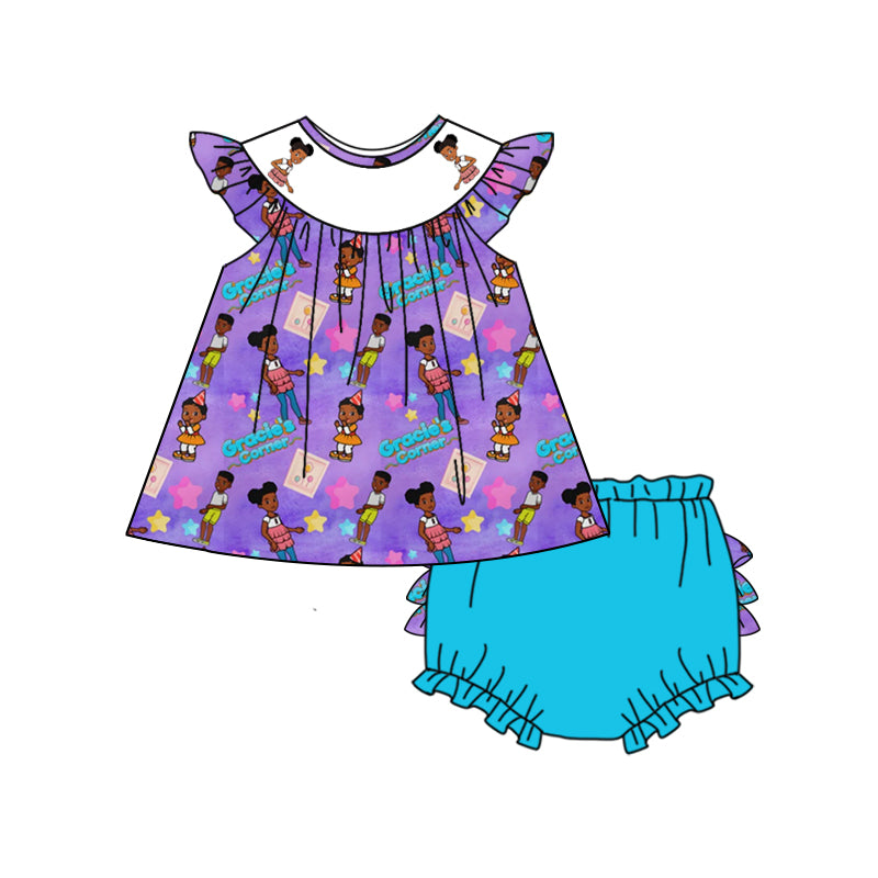 baby girl music singer bummies set