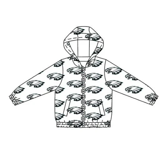 baby boy custom team design hoodie top