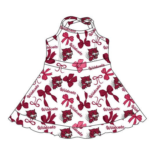 Toddle girls wholesale custom team design dress