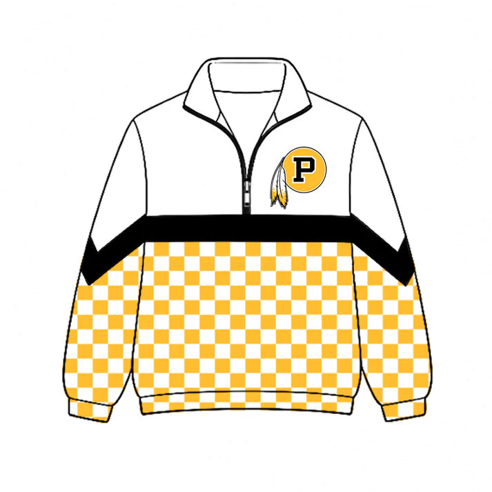Kid  team style long sleeve pullover top