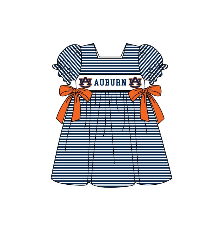 Custom collegiate team girls summer dress