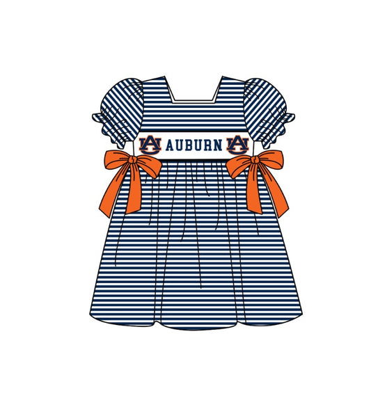 Custom collegiate team girls summer dress