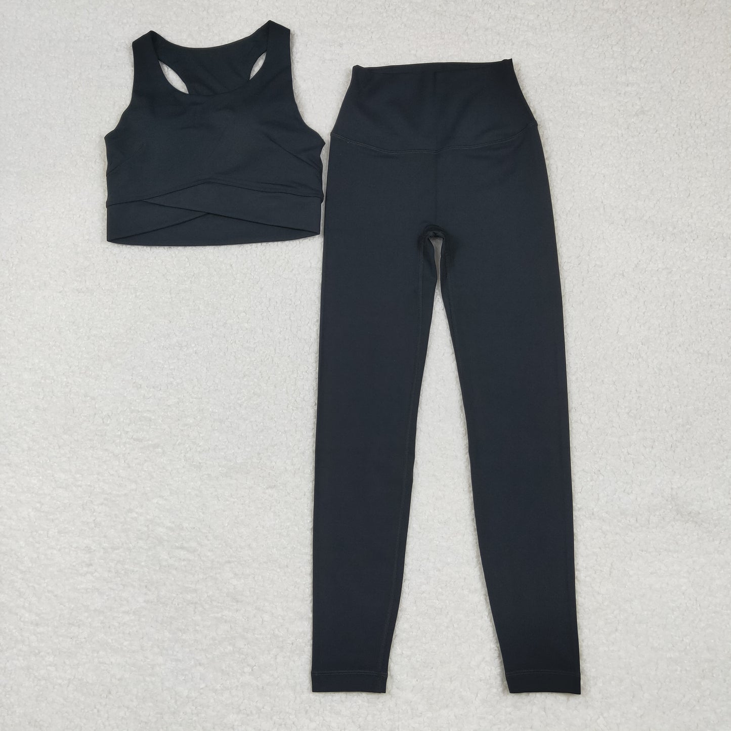 USA SHOP Adult women black yoga set GSPO2038