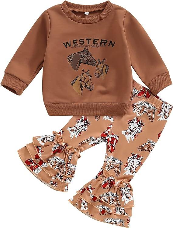 western horse fall winter outfit