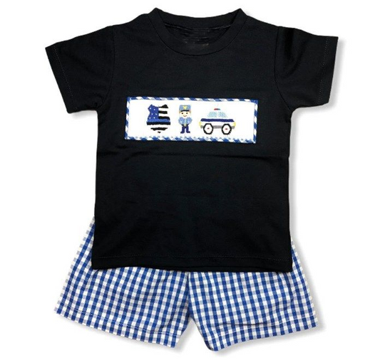 baby boy police desufb outfit