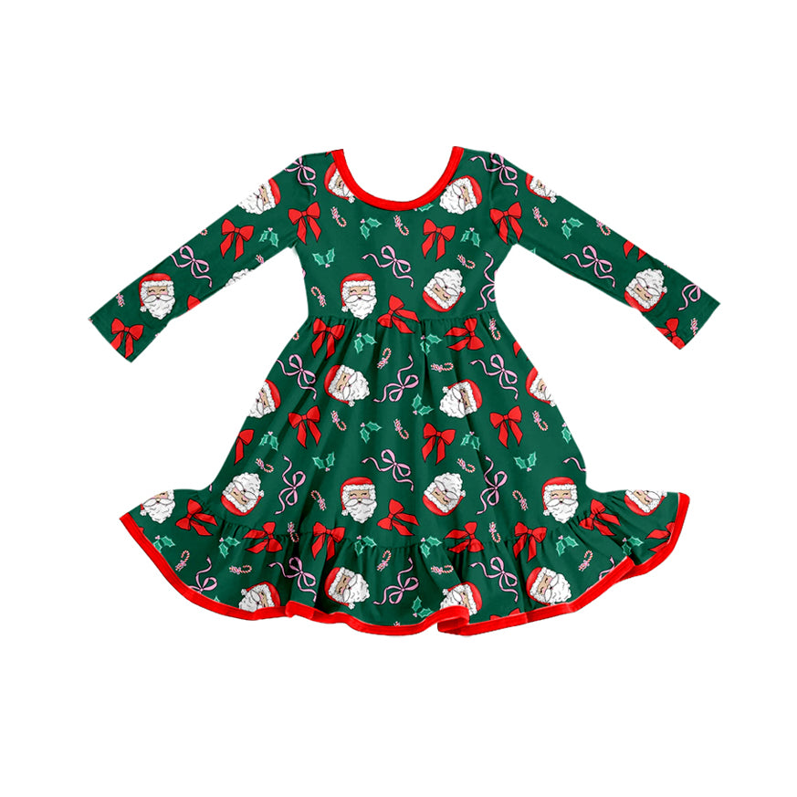 Toddle girls Christmas design long sleeve dress