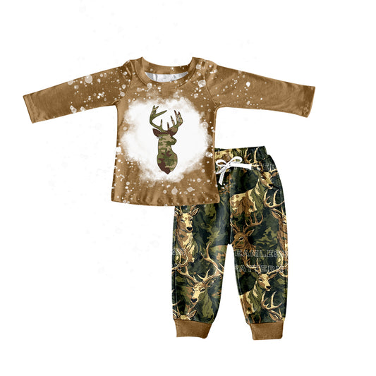 baby boy camouflage clothe set