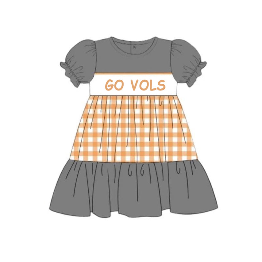 baby girl college design summer dress