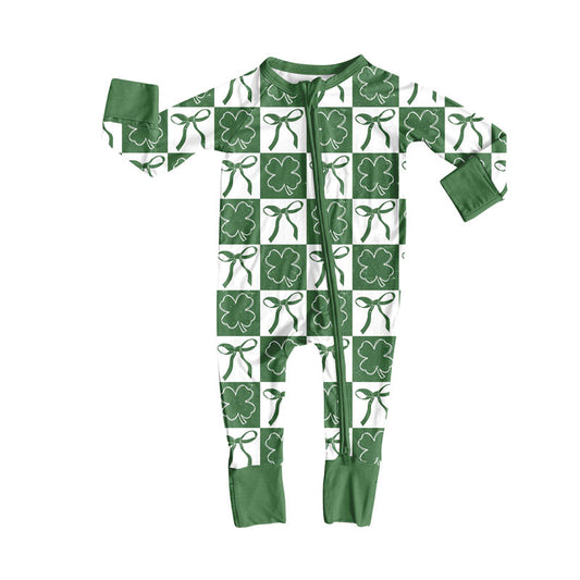 Saint Patrick's Day toddle baby  long sleeve romper