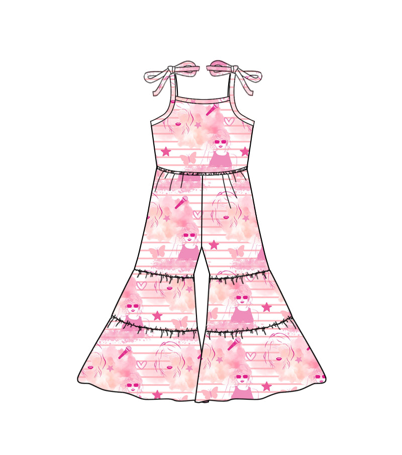 country music singer wide leg jumpsuit