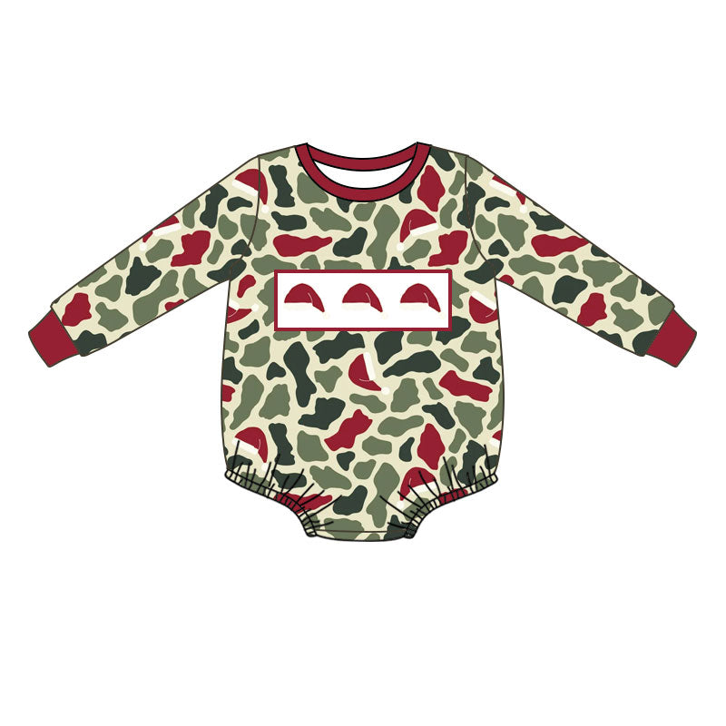 Toddle baby Christmas design long sleeve romper wholesale factory price