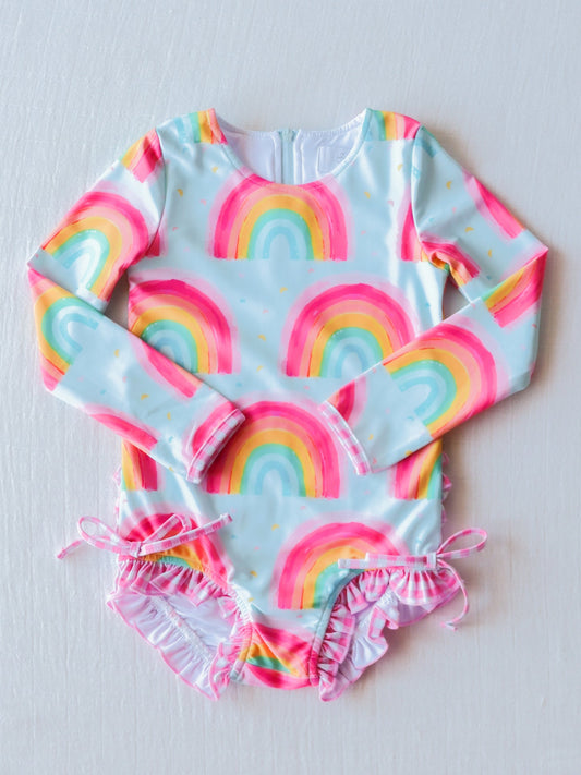 baby girls summer one piece bathing suit