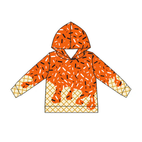 baby boy custom team design hoodie top