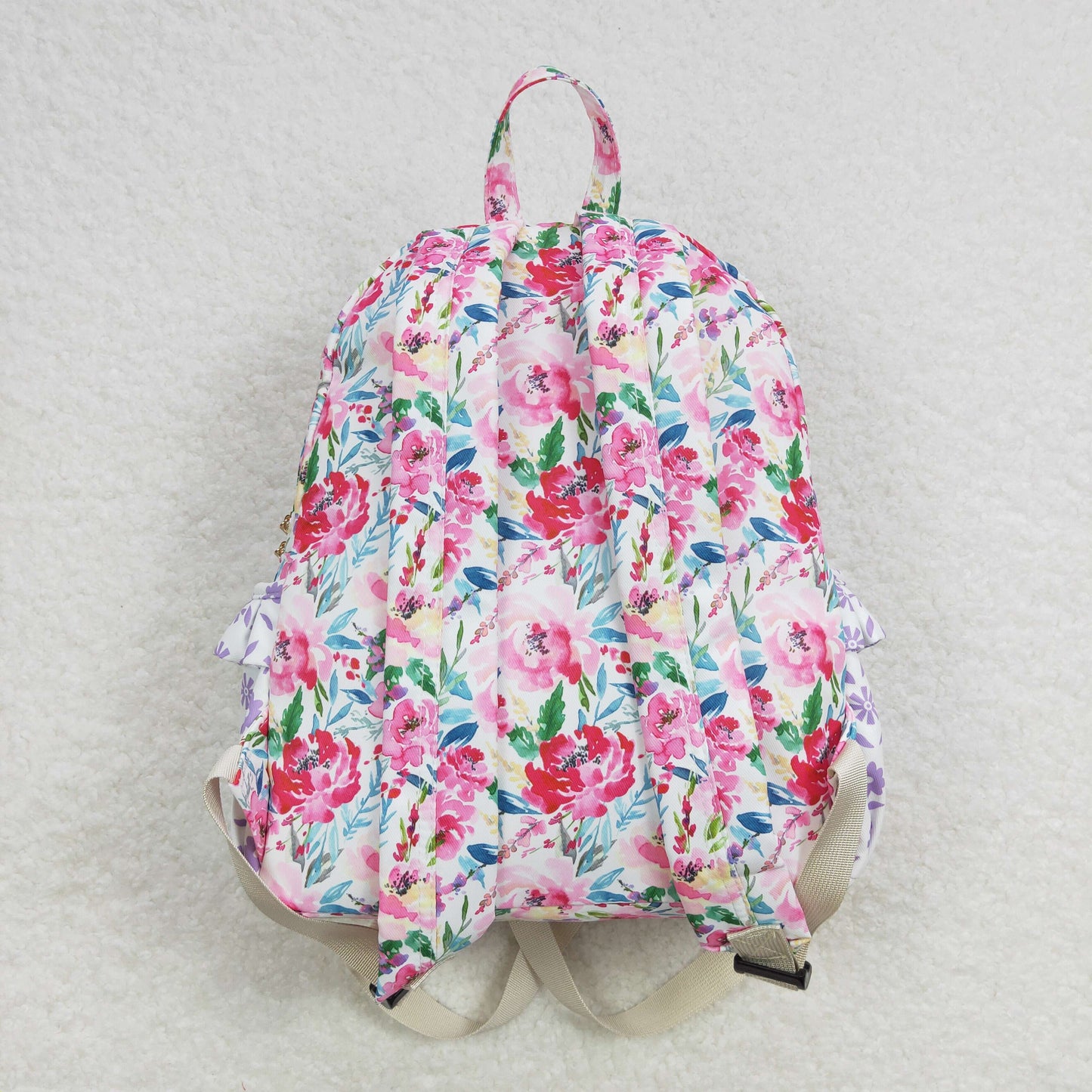 baby girls floral school bag