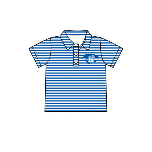 Kids baby short sleeve custom team pullover top