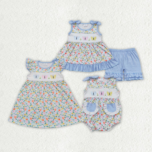 best sister butterfly sibling set kids matching outfit