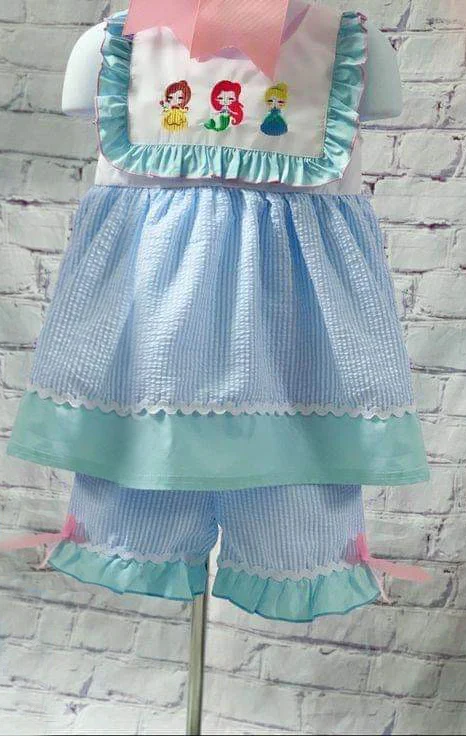 baby girls princess design summer outfit