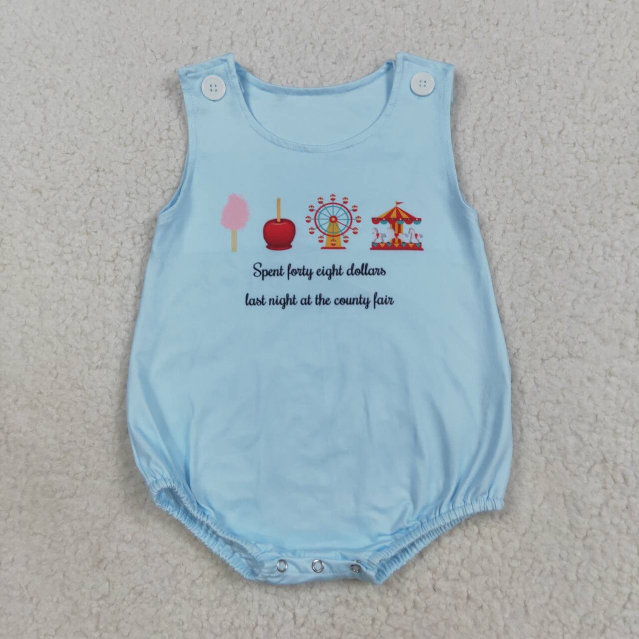 Toddle boy fair style summer romper