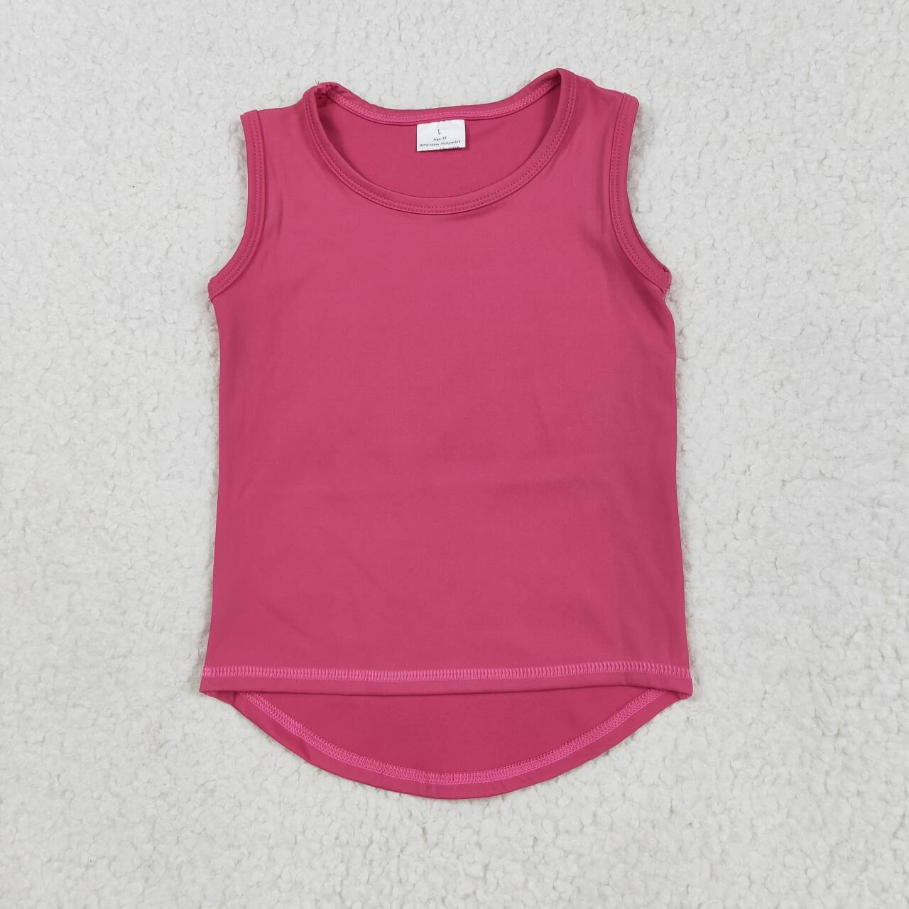 Toddle girls hot pink tank top shirt