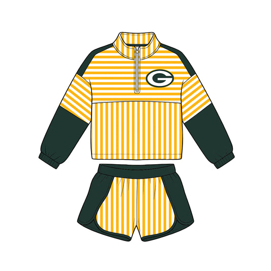 Toddle kids custom team design long sleeve pullover outfit