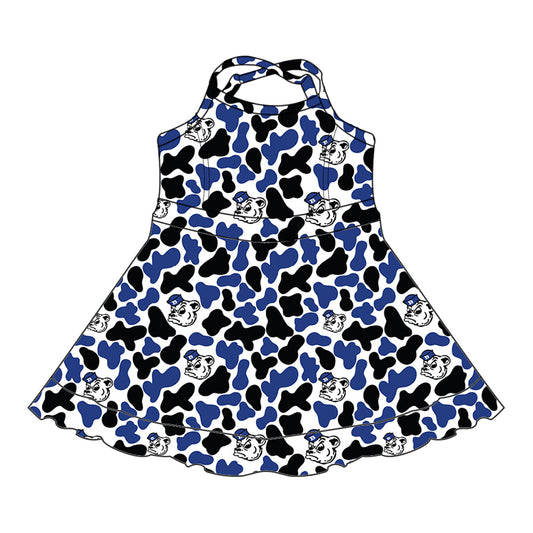 Toddle girls wholesale custom team design dress