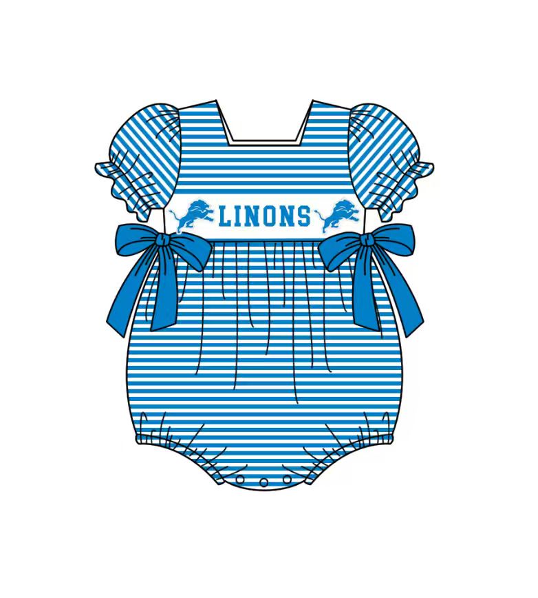 Team design toddle baby girl summer romper