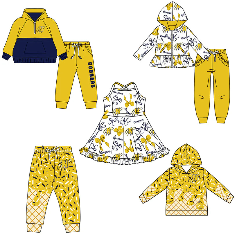 Toddle baby custom team design matching outfit