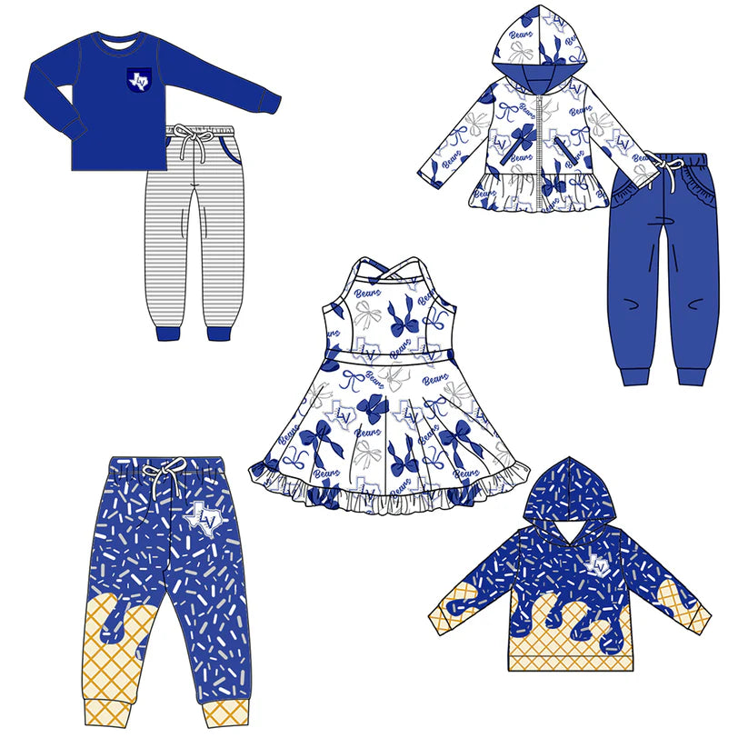 Toddle baby custom team design matching outfit